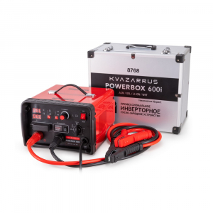 # Инверторное пуско-зарядное устройство KVAZARRUS PowerBox 600i: надежность и удобство в алюминиевом кейсе с таймером для сварочного оборудования