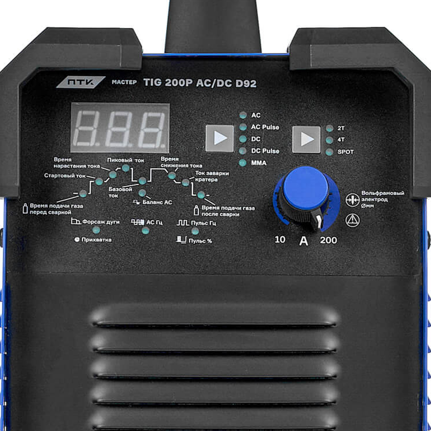 # Аппарат аргонодуговой сварки ПТК МАСТЕР TIG 200 P AC/DC D92 – идеальный выбор для профессионалов!