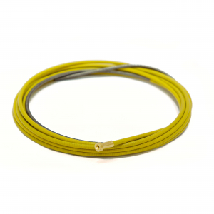 Изолированный стальной канал жёлтый Ø 1.2-1.6mm, 3m