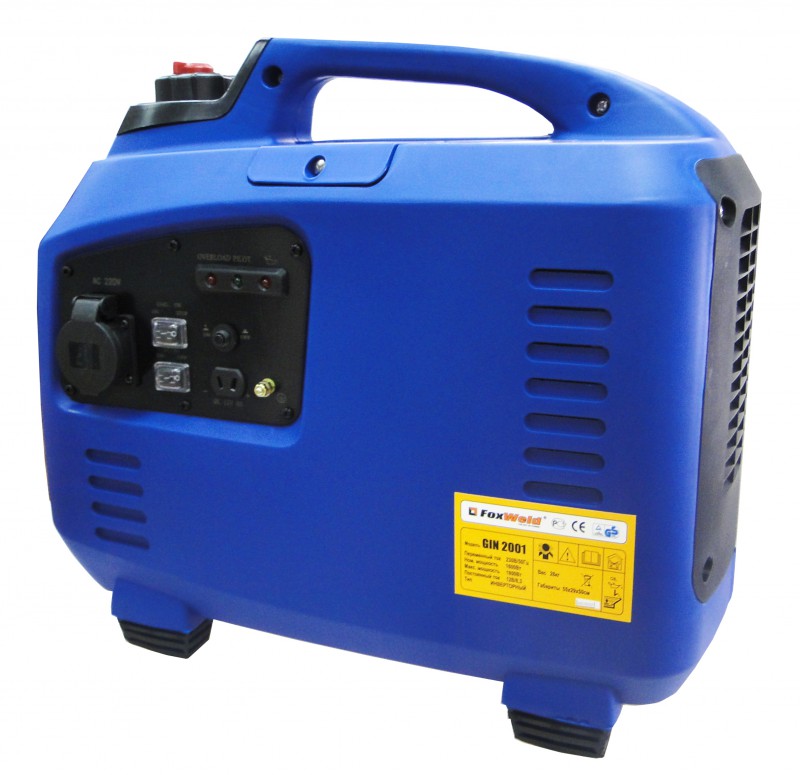 # Бензиновый электрогенератор FOXWELD GIN-2001: Надежная энергия для ваших нужд!