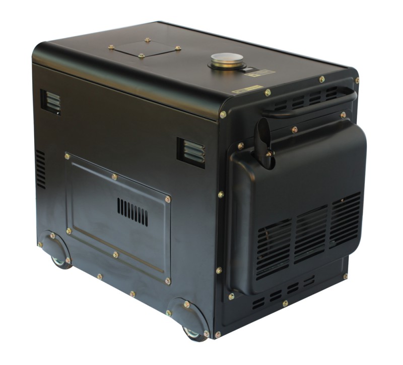 # Дизельный генератор Foxweld D7500S в шумозащищенном корпусе: мощность и тишина для вашего комфорта!