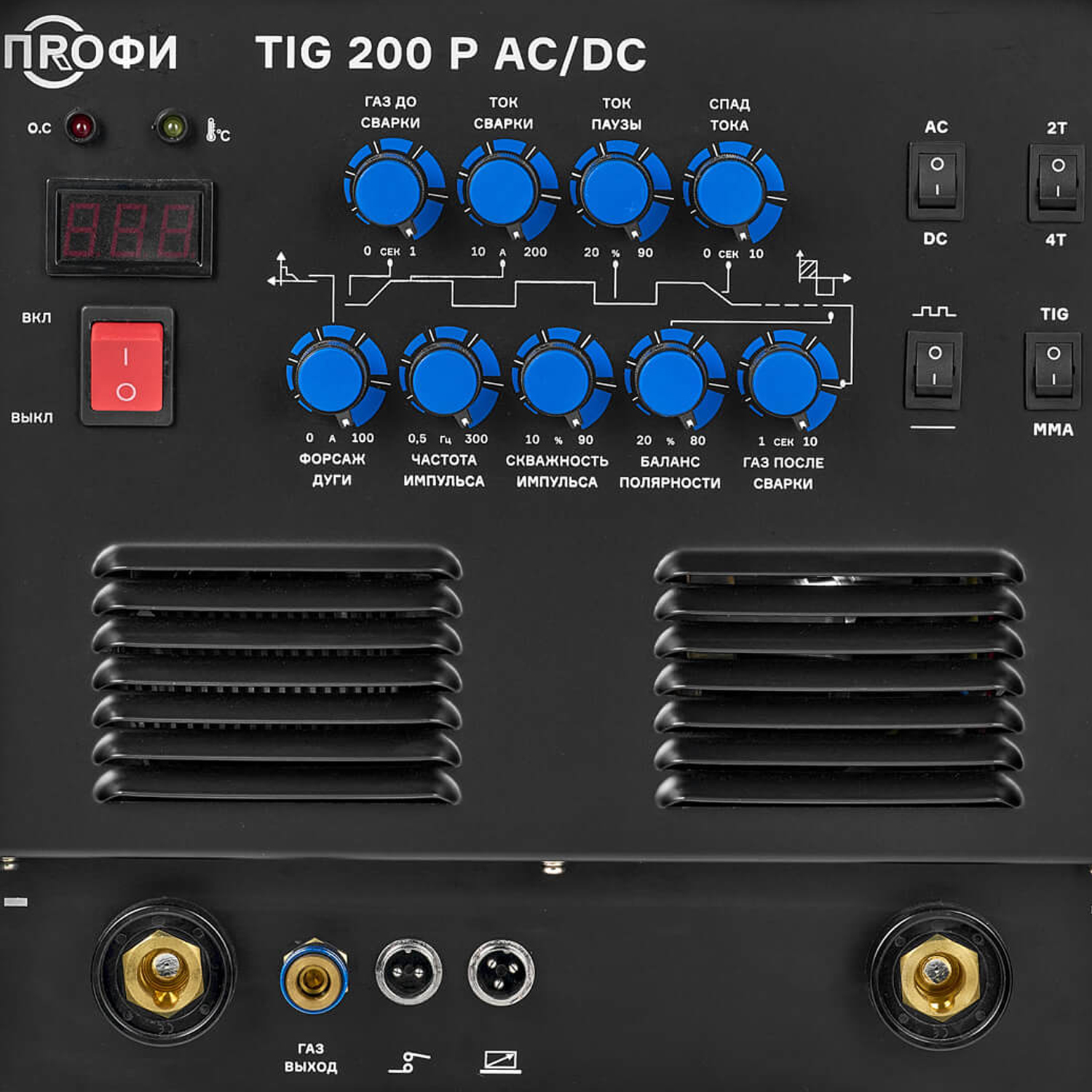 # Аппарат аргонодуговой ПРОФИ TIG 200 P AC/DC — идеальный выбор для профессионалов и любителей сварки!