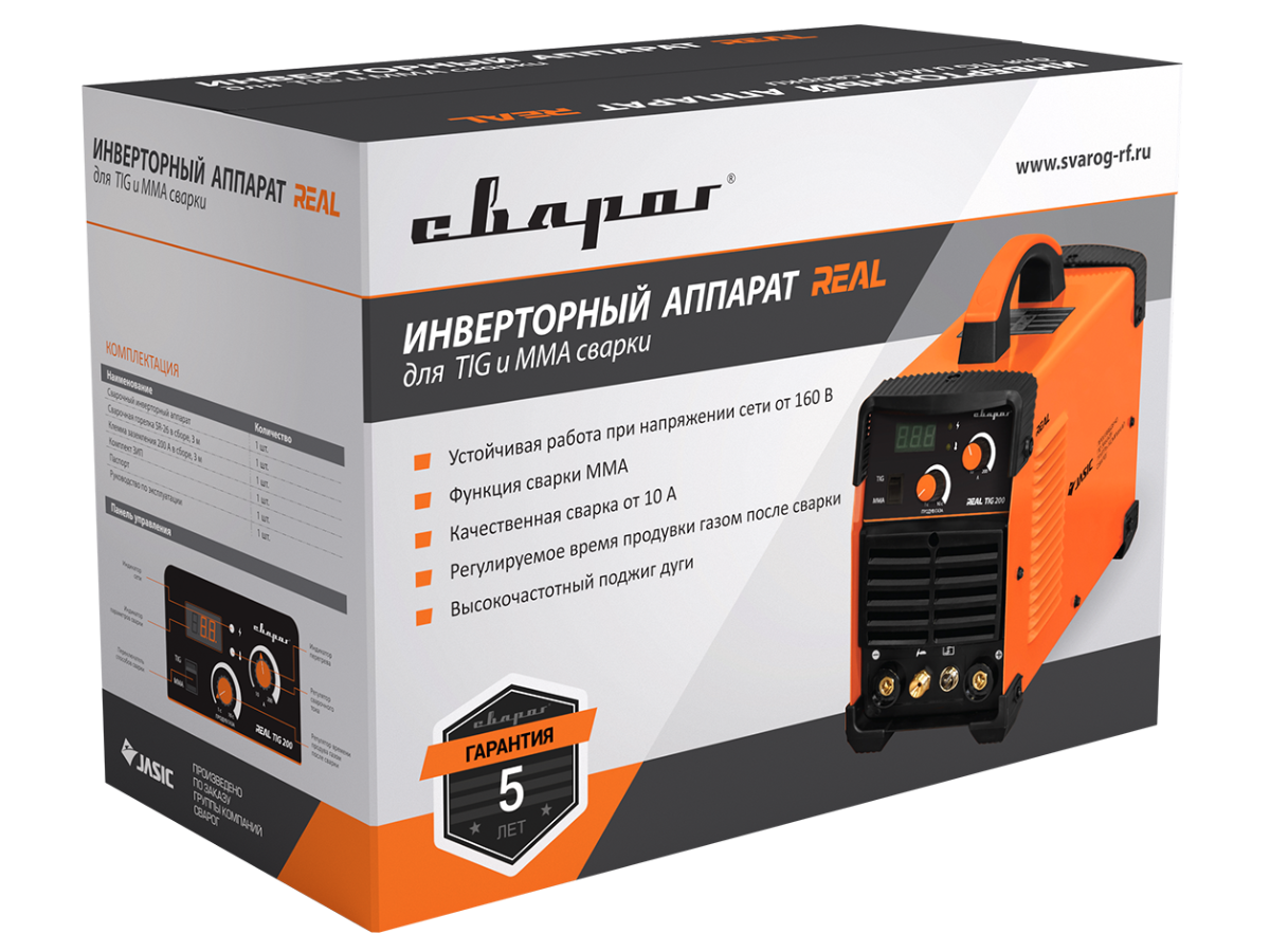 # Сварочный аппарат Сварог REAL TIG 200 (W223) — идеальный выбор для профессионалов и любителей!