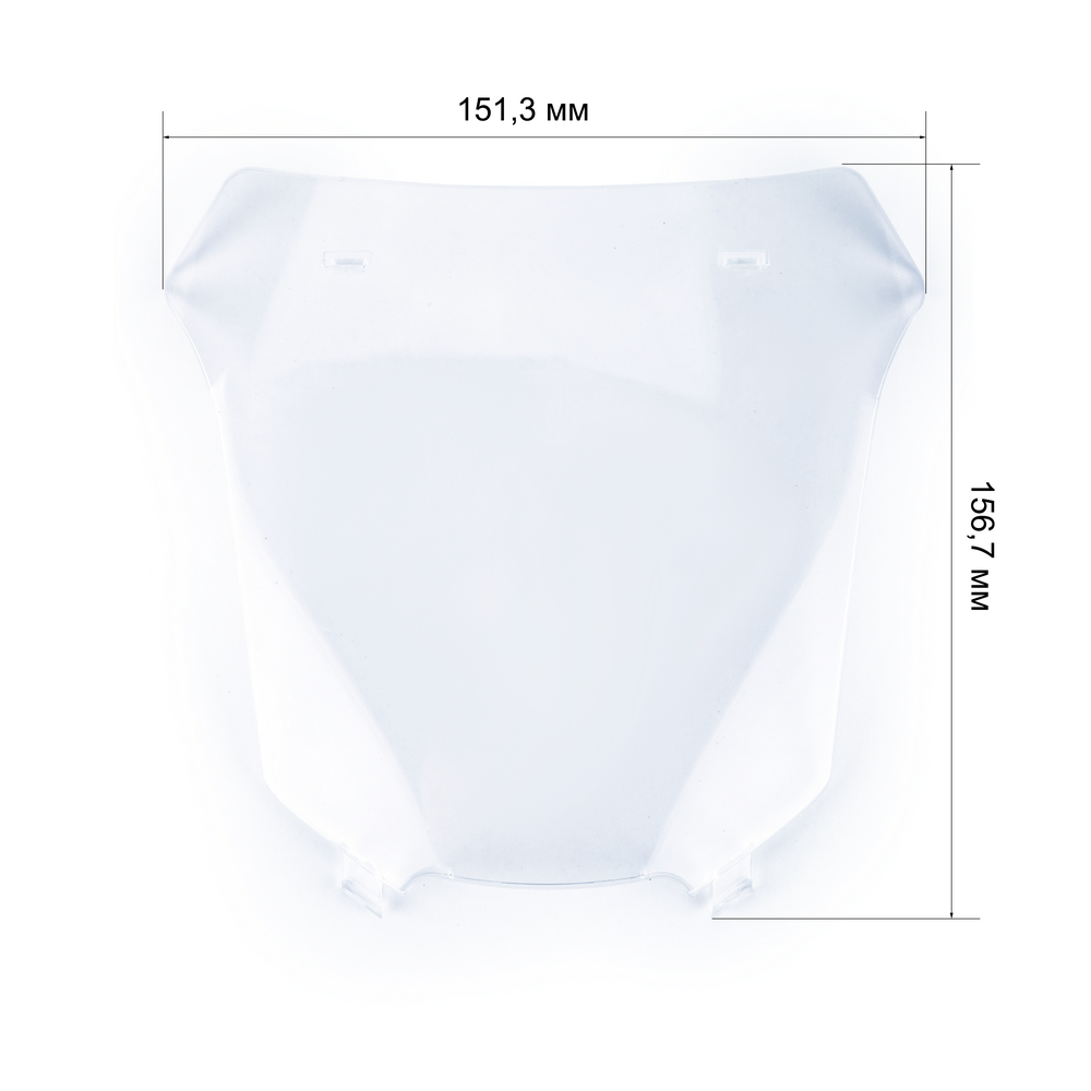 # Поликарбонатное стекло TOPSHIELD 156.7х151.3х29.5 - надежная защита для сварочного оборудования