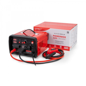 # Инверторное пуско-зарядное устройство KVAZARRUS PowerBox 420i с таймером – надежное решение для сварочного оборудования