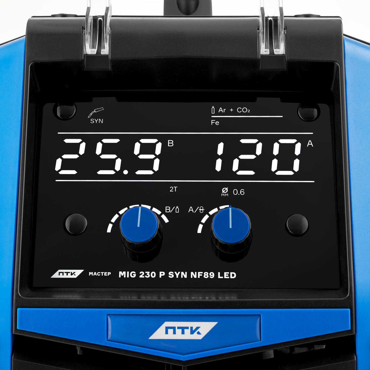 # ПТК МАСТЕР MIG 230 P SYN NF89 LED – ваш надежный помощник в сварке!