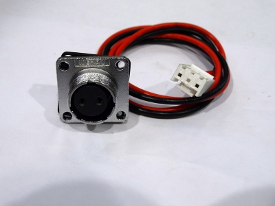 Разъём 2 pin панельный