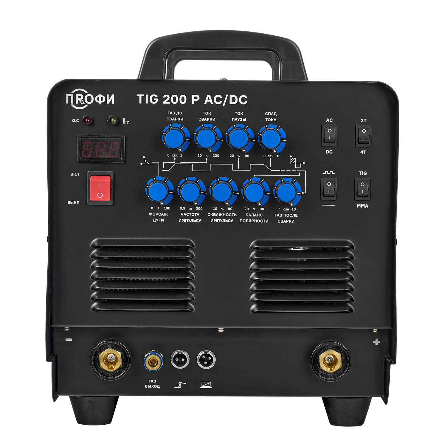 # Аппарат аргонодуговой ПРОФИ TIG 200 P AC/DC — идеальный выбор для профессионалов и любителей сварки!