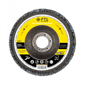 # Круг лепестковый FTL Ergo для шлифования нержавеющей стали, 29, 125 х 22,2 мм, P100 - идеальный инструмент для сварочных работ