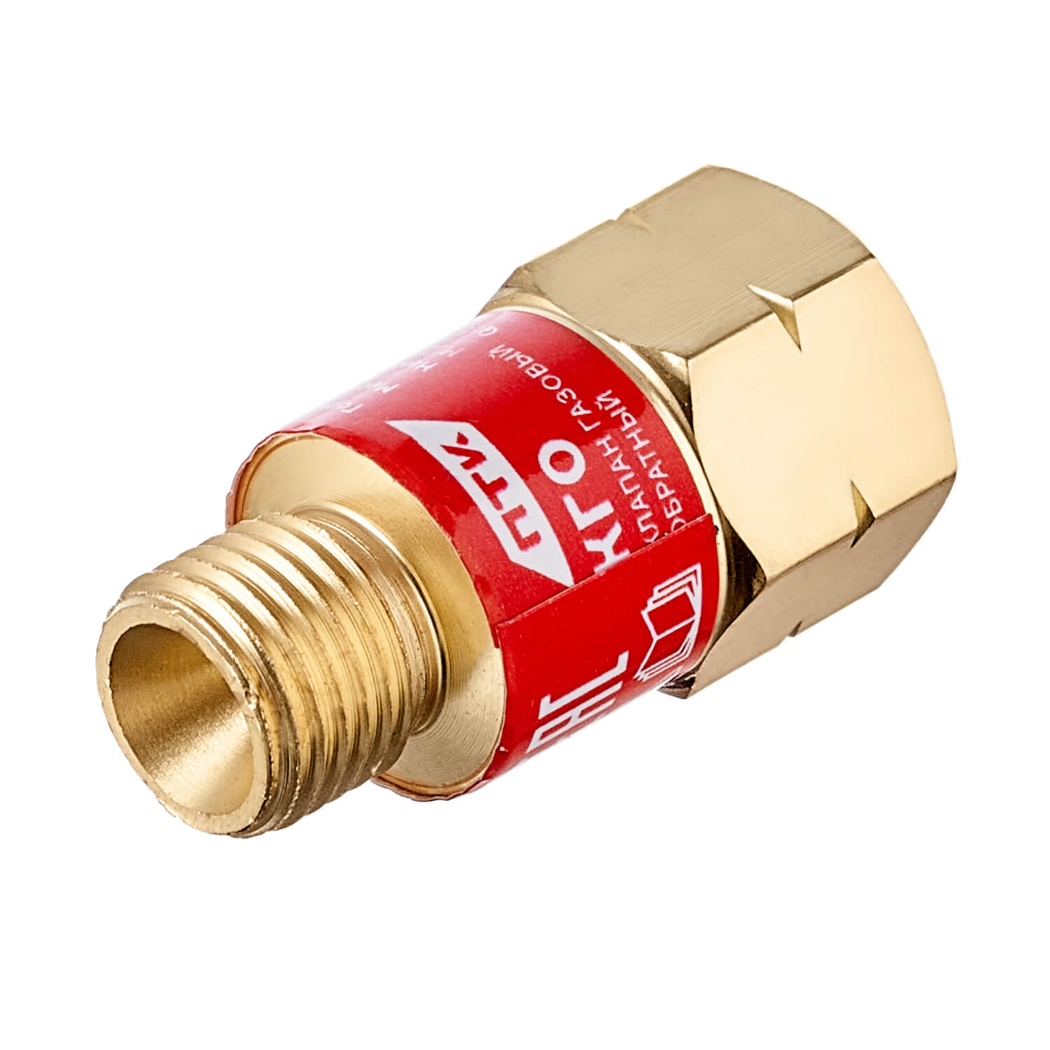 # Клапан газовый обратный КГО М12х1,25LH для резаков и горелок - Артикул: 001.050.121