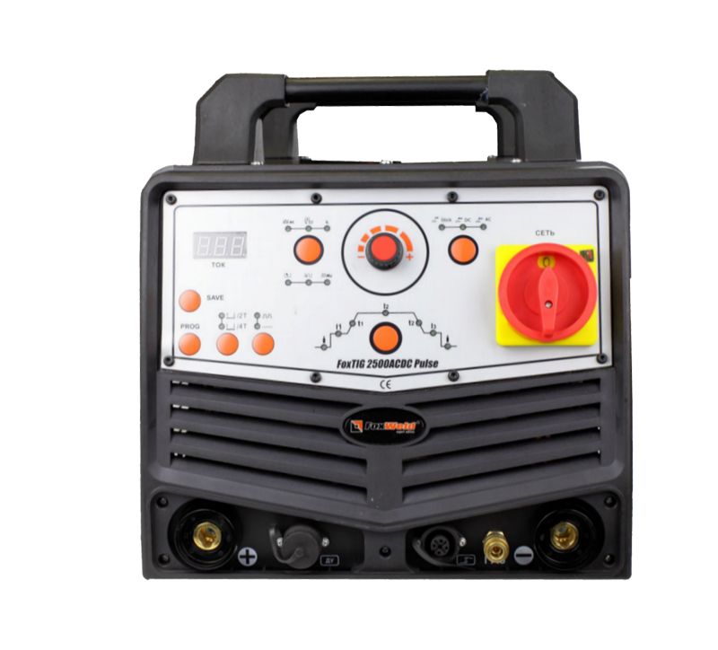 # Сварочный инвертор FoxTIG 2500 AC/DC Pulse Expert – надежность и мощь для профессионалов!