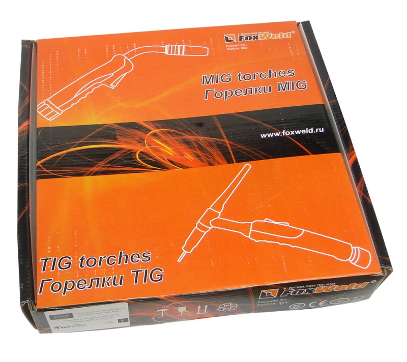 # Сварочная горелка FOXWELD UNOTIG 26 с разъемом M16 и длиной 8 м – идеальный инструмент для профессионалов!