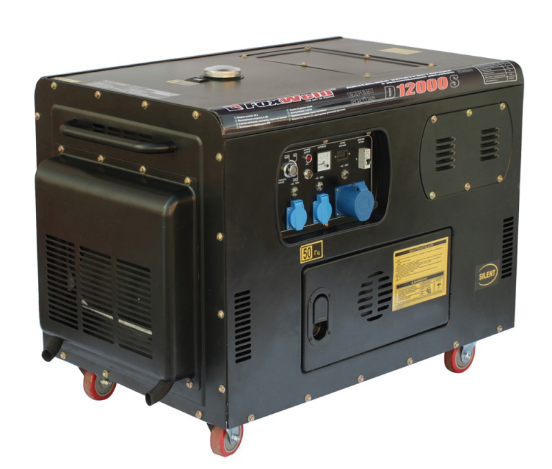 # Дизельный генератор Foxweld D12000E: Надежное энергоснабжение для любых нужд!